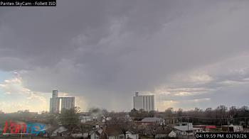 Weather camera view of Follett ISD.