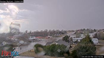 Weather camera view of Follett ISD.
