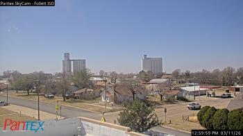 Weather camera view of Follett ISD.
