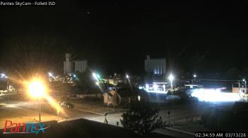 Weather camera view of Follett ISD.