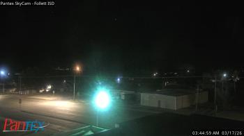 Weather camera view of Follett ISD.