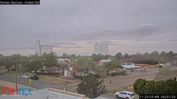 Weather camera view of Follett ISD.