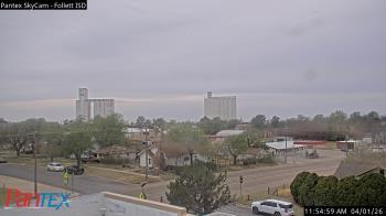 Weather camera view of Follett ISD.