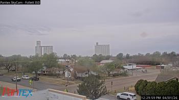 Weather camera view of Follett ISD.