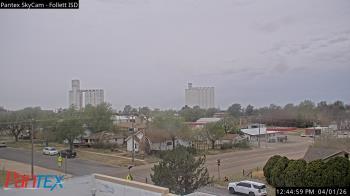Weather camera view of Follett ISD.