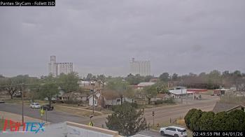 Weather camera view of Follett ISD.