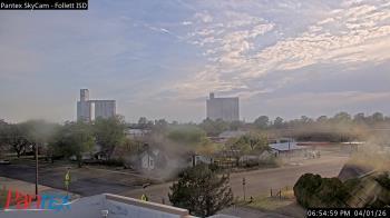 Weather camera view of Follett ISD.