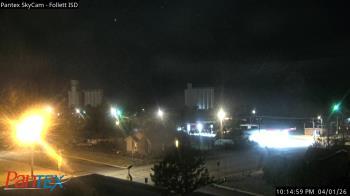 Weather camera view of Follett ISD.