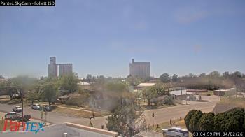 Weather camera view of Follett ISD.