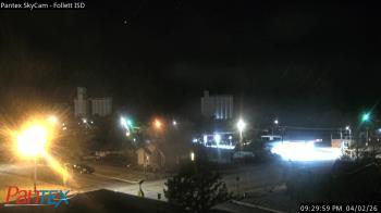 Weather camera view of Follett ISD.