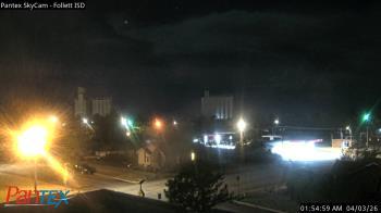 Weather camera view of Follett ISD.