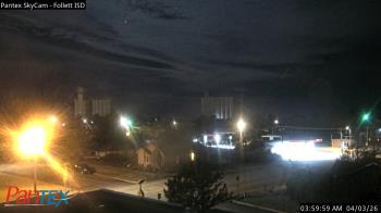 Weather camera view of Follett ISD.