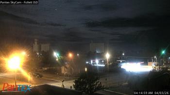 Weather camera view of Follett ISD.
