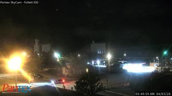 Weather camera view of Follett ISD.