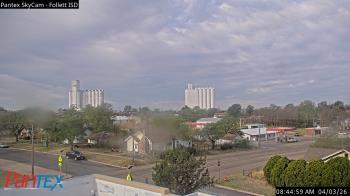 Weather camera view of Follett ISD.