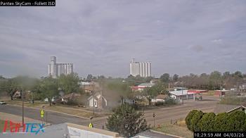 Weather camera view of Follett ISD.