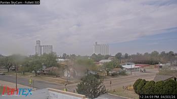 Weather camera view of Follett ISD.