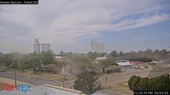 Weather camera view of Follett ISD.
