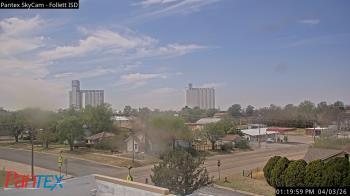 Weather camera view of Follett ISD.