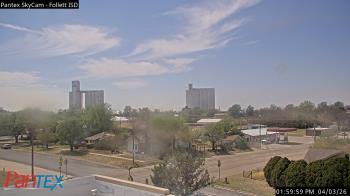 Weather camera view of Follett ISD.