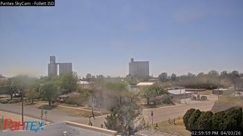 Weather camera view of Follett ISD.
