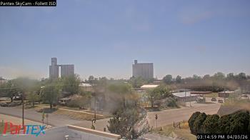 Weather camera view of Follett ISD.