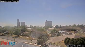 Weather camera view of Follett ISD.