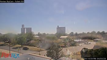 Weather camera view of Follett ISD.