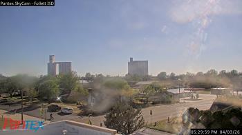 Weather camera view of Follett ISD.