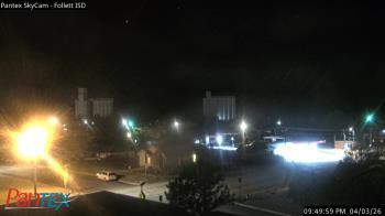 Weather camera view of Follett ISD.