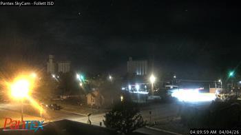 Weather camera view of Follett ISD.