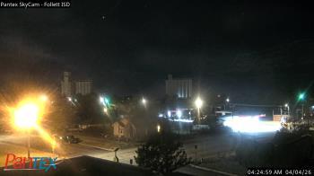 Weather camera view of Follett ISD.