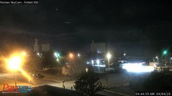 Weather camera view of Follett ISD.