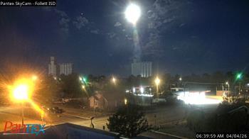 Weather camera view of Follett ISD.