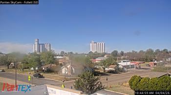 Weather camera view of Follett ISD.