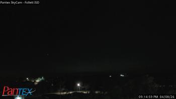 Weather camera view of Follett ISD.