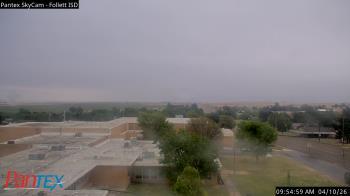 Weather camera view of Follett ISD.