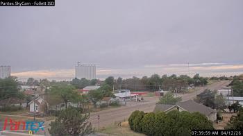 Weather camera view of Follett ISD.