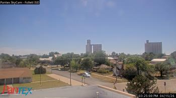 Weather camera view of Follett ISD.