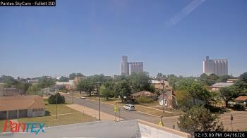 Weather camera view of Follett ISD.