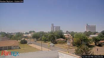 Weather camera view of Follett ISD.