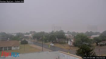 Weather camera view of Follett ISD.