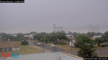 Weather camera view of Follett ISD.