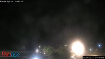 Weather camera view of Follett ISD.