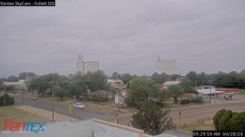 Weather camera view of Follett ISD.
