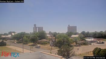 Weather camera view of Follett ISD.