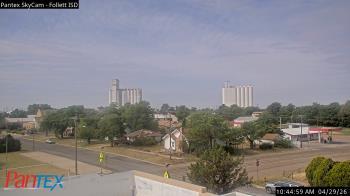 Weather camera view of Follett ISD.