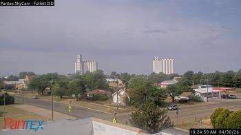 Weather camera view of Follett ISD.