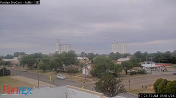 Weather camera view of Follett ISD.