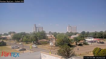 Weather camera view of Follett ISD.
